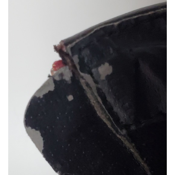 Dingo Adobe Rose Cactus Red Distressed Leather Side Zip Women's Ankle Boots 7.5 - Picture 5 of 16